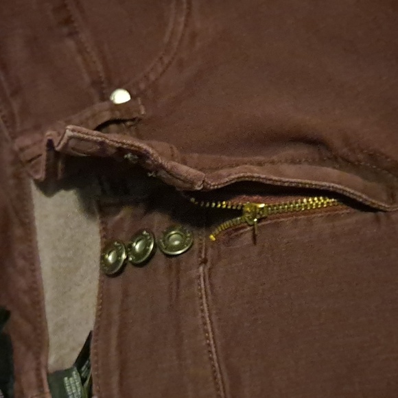 Awesome Torrid burgundy jeggings for sweater weather, sz 20 - Picture 4 of 7